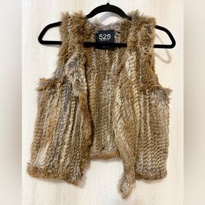 Rabbit Fur Vest Mendocino